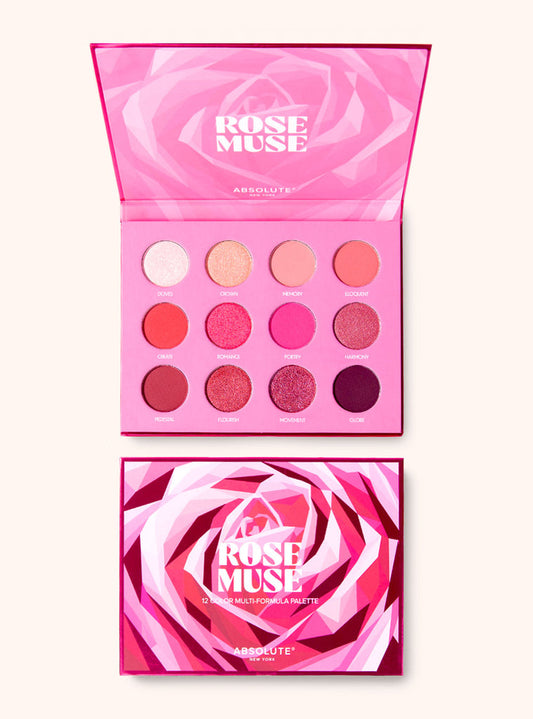 Eyeshadow Book Palette - Rose Muse