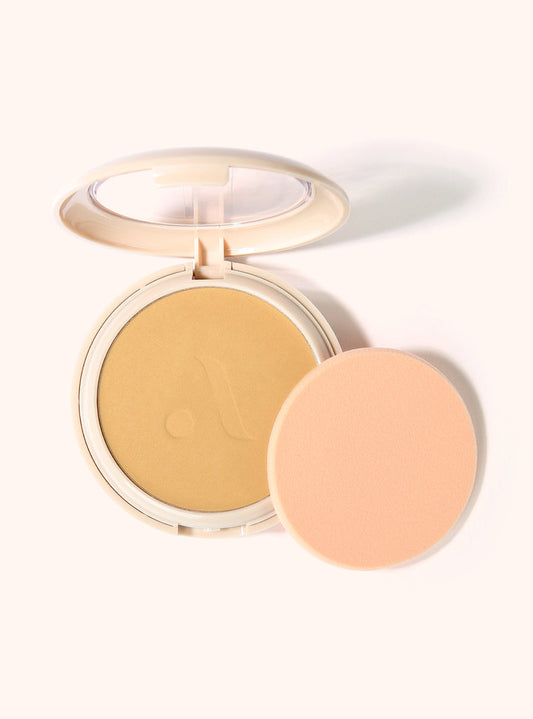 Velvet Focus Powder Foundation - Medium Warm