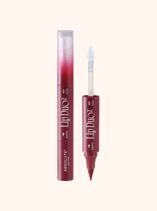 Lip Duoz Marker and Gloss - Ruby Pearl