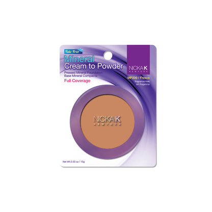 MINERAL CREAM TO POWDER