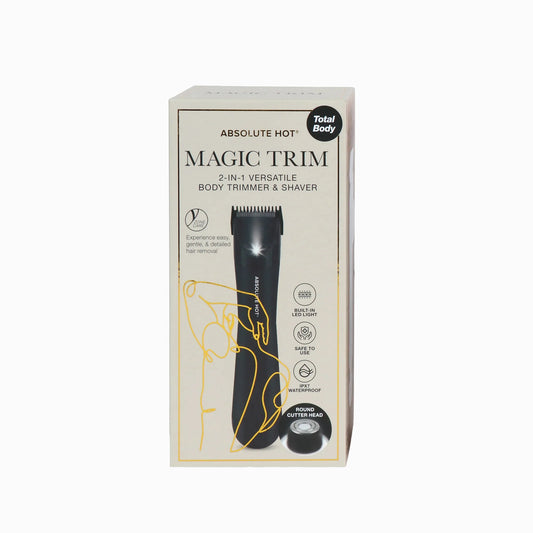 Magic Trim 2-IN-1 Body Trimmer & Shaver  Black