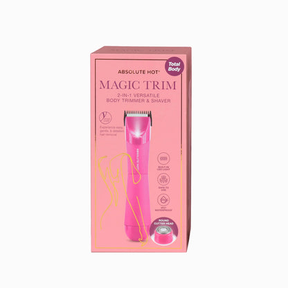 Magic Trim 2-IN-1 Body Trimmer & Shaver  Pink