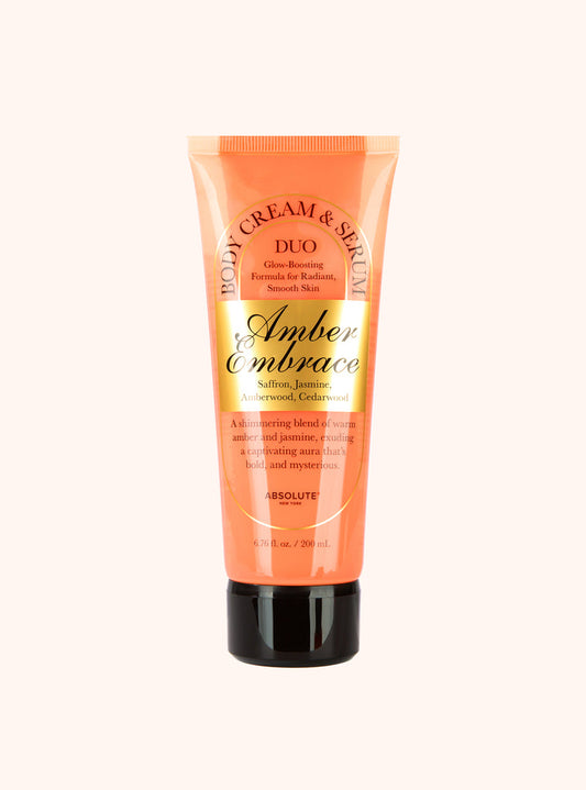 Amber Embrace Body Cream and Serum Duo