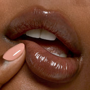 Sheer Glaze Lipstick - Cocoa Brown