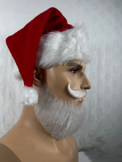 Image of American Santa Beard and Moustache Set