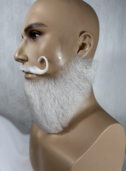 American Santa Moustache and Beard Set