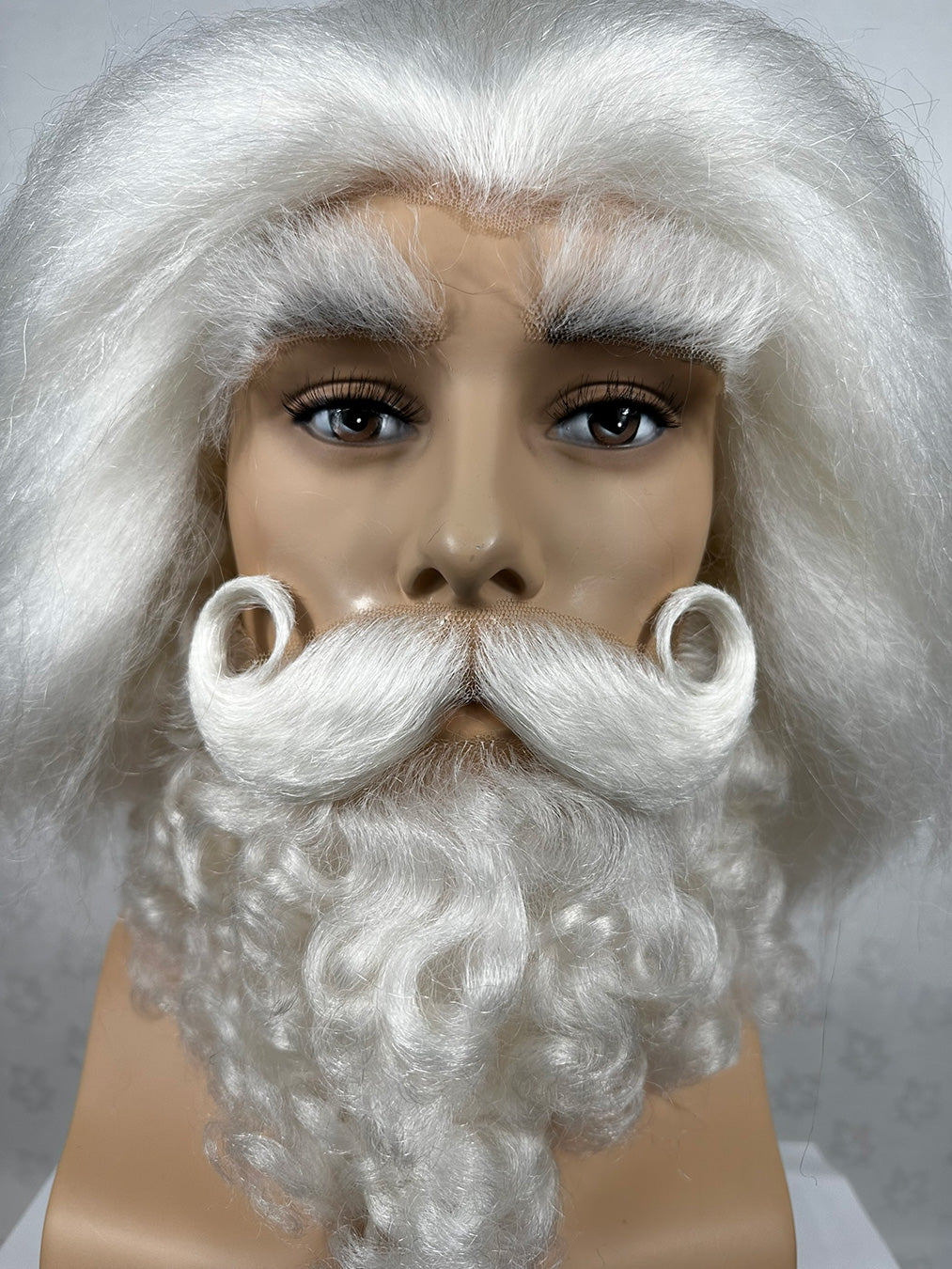 Close up Image of Professional Father Christmas