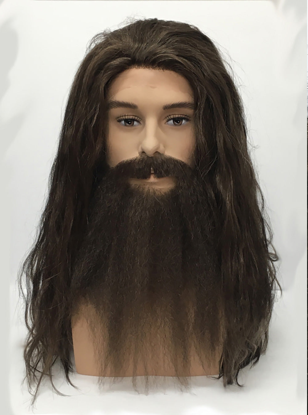 Jesus Christ Professional Theatrical Wig Beard and Moustache Set