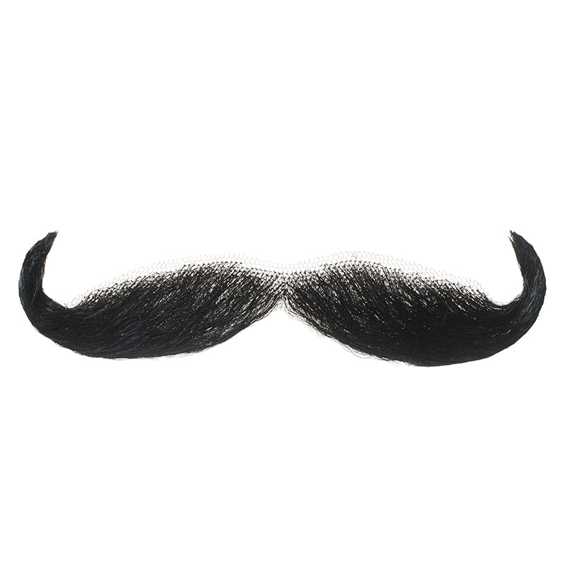 Close up image of theatrical moustache MN