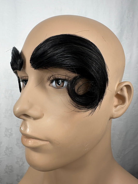 Image of large volume prosthetic eyebrows