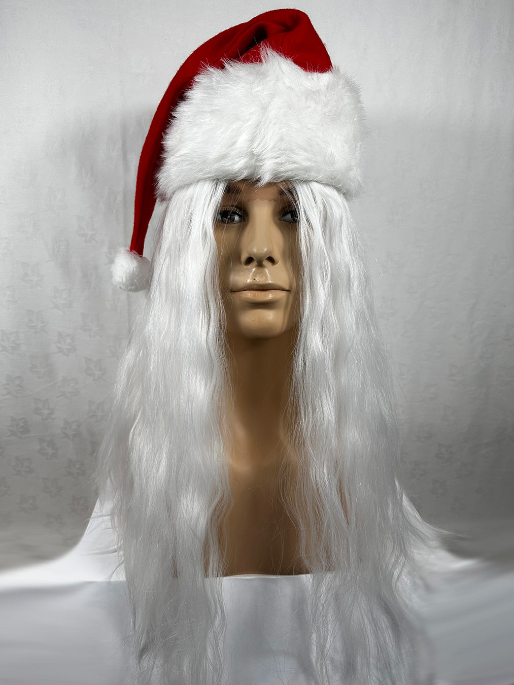 Long Straight Father Christmas Wig