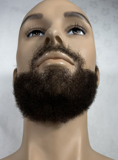 MB22 Closely Trimmed Full Beard and Moustache