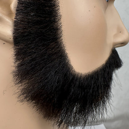 A picture of mutton chops facial hair prosthetic