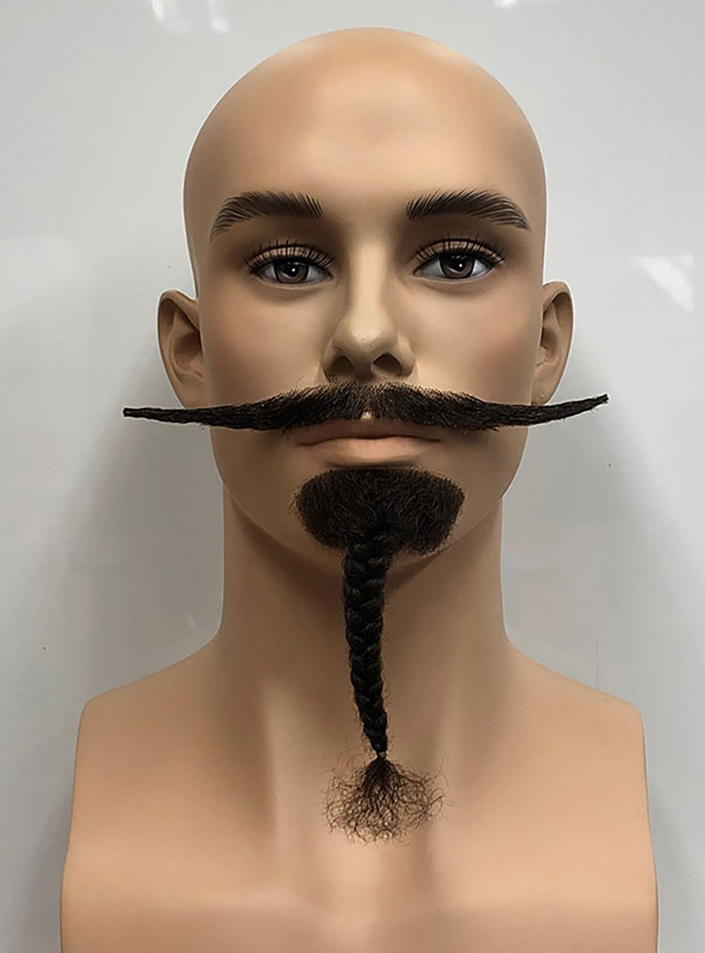 Plaited Chin Beard and Moustache