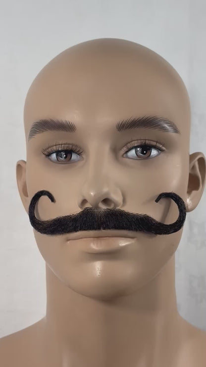 Fake, Waxed Stage Moustache M17