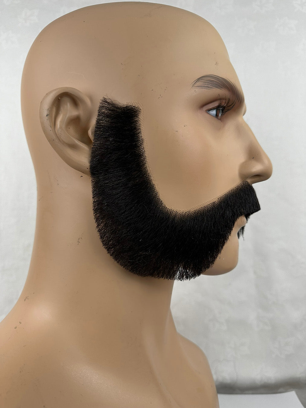 Pro Amdram mutton chops facial hair prosthetic