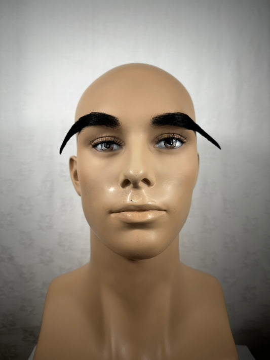 Picture of a pair of prosthetic eyebrows