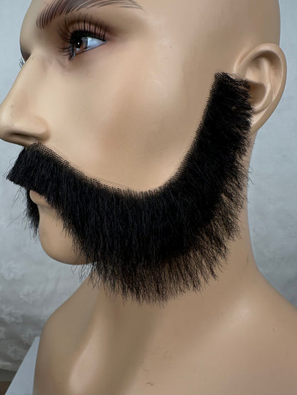 mutton chops facial hair prosthetic