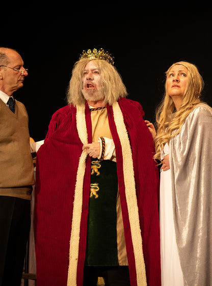 King Lear The Dresser Professional Beard and Moustache Set