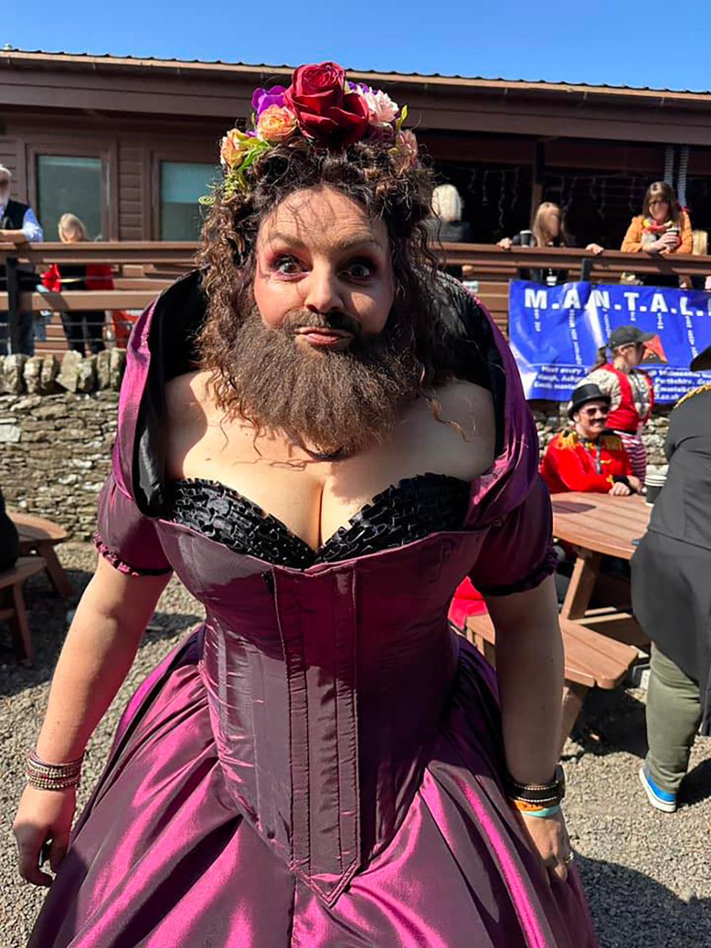 Bearded Lady Professional Theatrical Beard Set