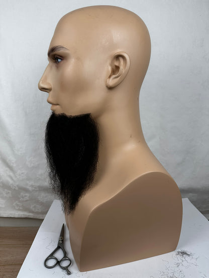 image of a long thick theatrical chin beard CBL