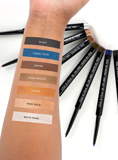 Glide & Glam Waterproof Gel Eye Liner | Waterproof, No Sharpening