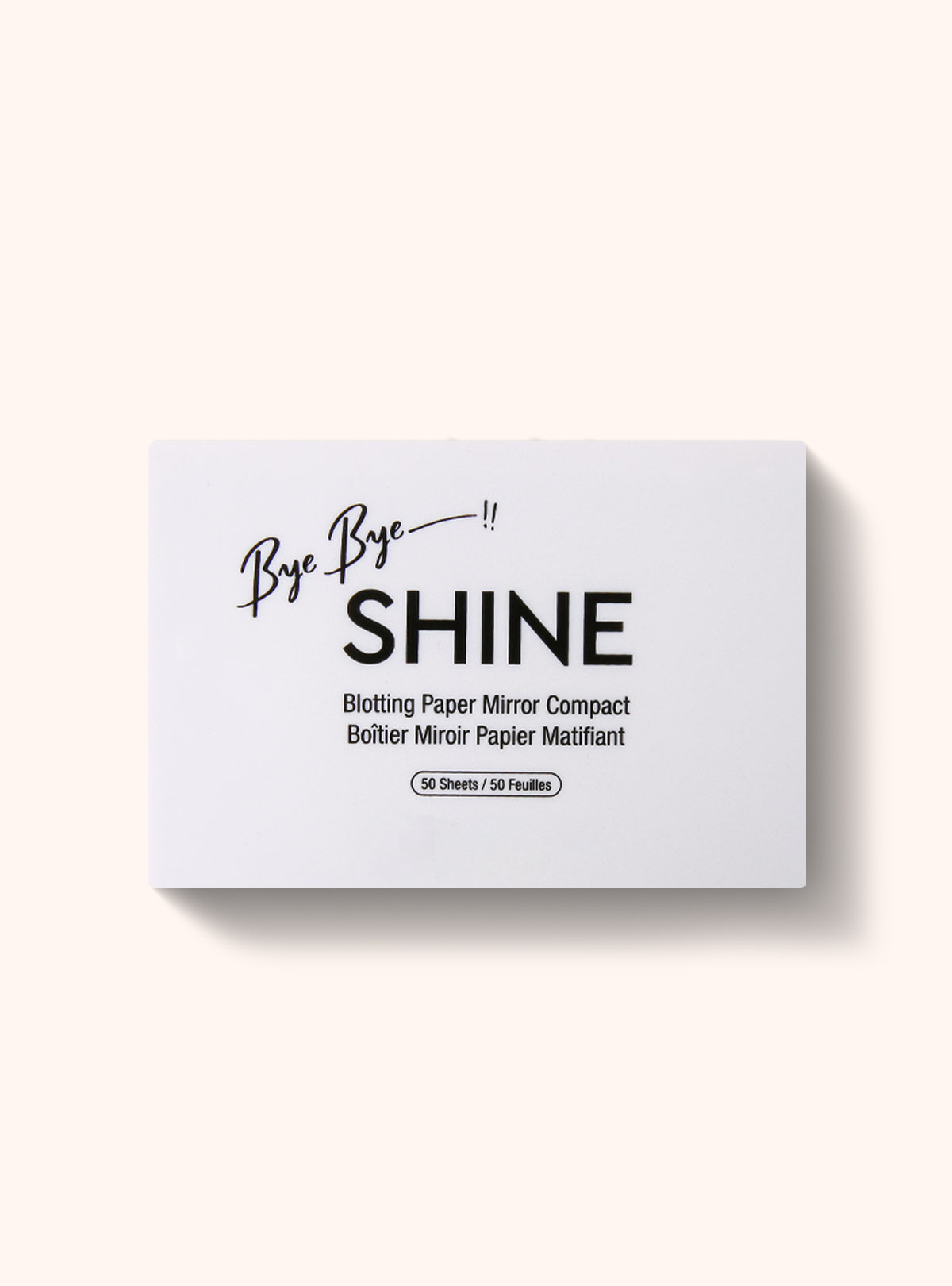 Bye Bye Shine Blotting Paper Mirror Compact