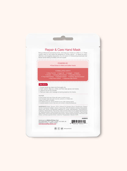 Repair & Care Hand Mask AHM02 Rose