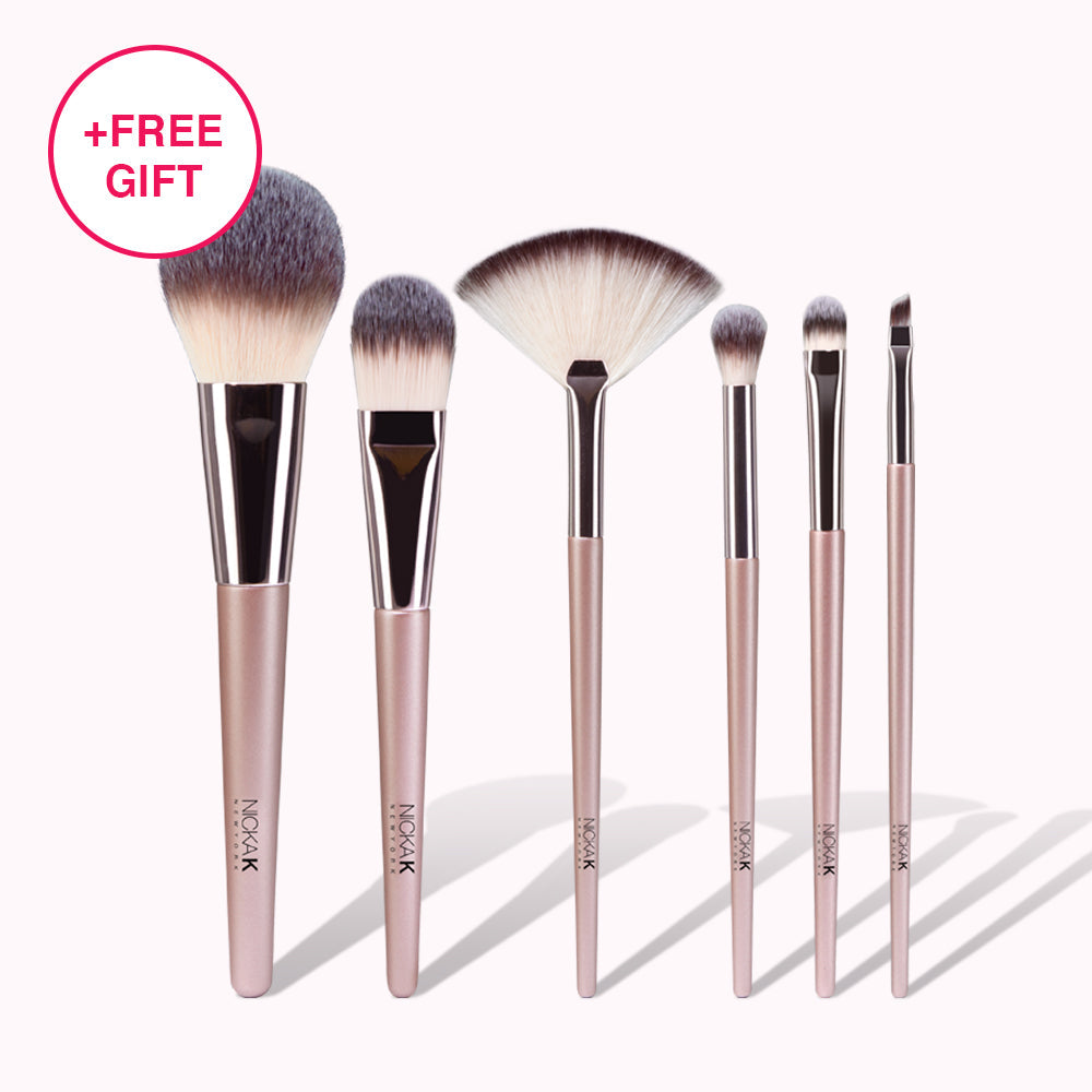 SILKEN BEAUTY BRUSH KIT - 6 PCS