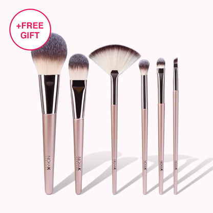 SILKEN BEAUTY BRUSH KIT - 6 PCS