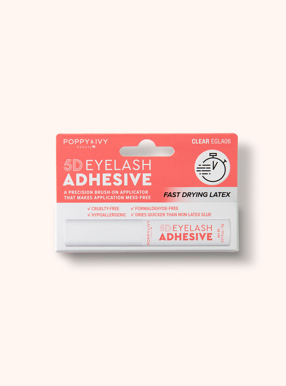 5D Eyelash Brush Adhesive - Fast Drying