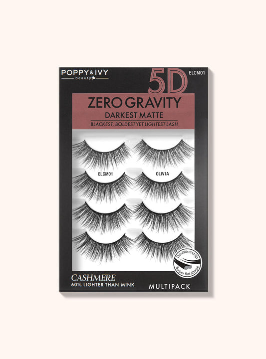 Cashmere Zero Gravity Lashes Multipack || Olivia