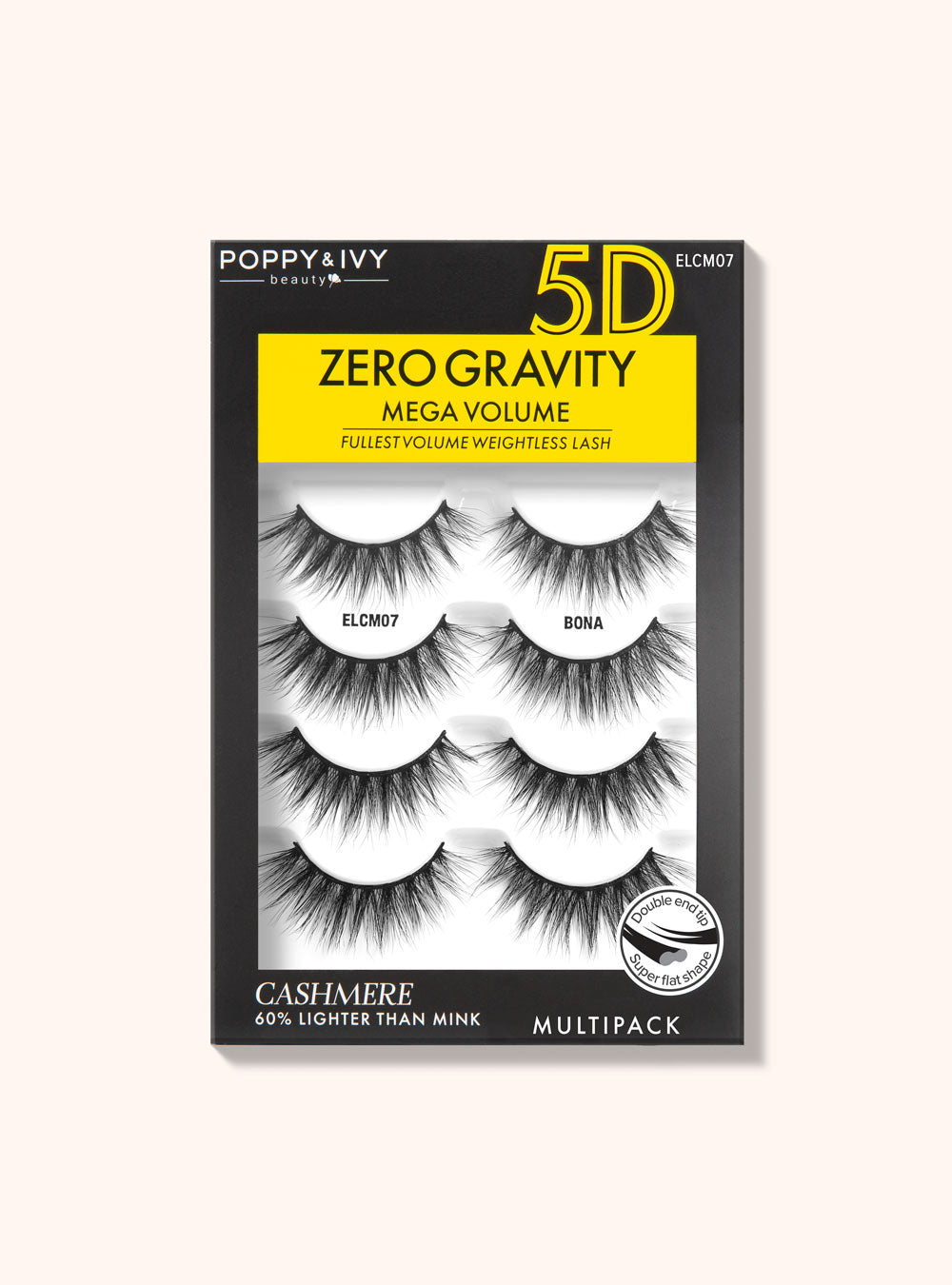 Cashmere Zero Gravity Lashes Multipack || Bona