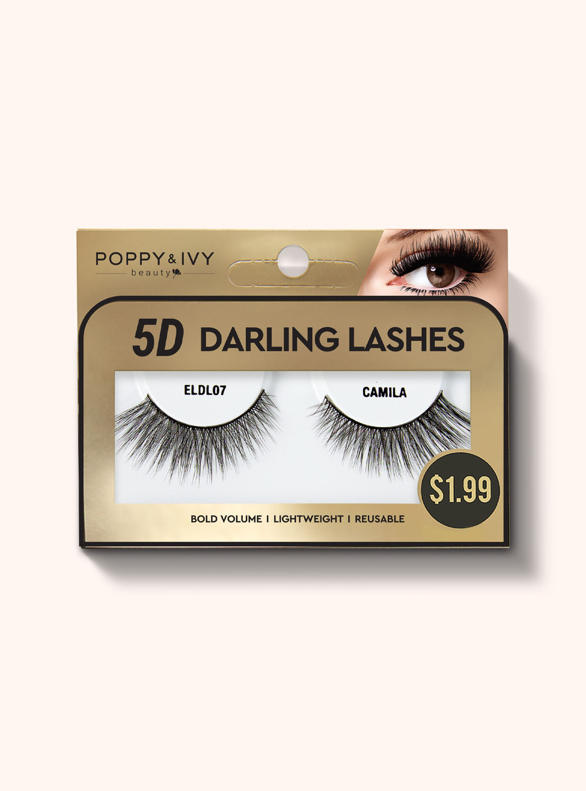 Poppy & Ivy 5D Darling Lashes ELDL07 Camila