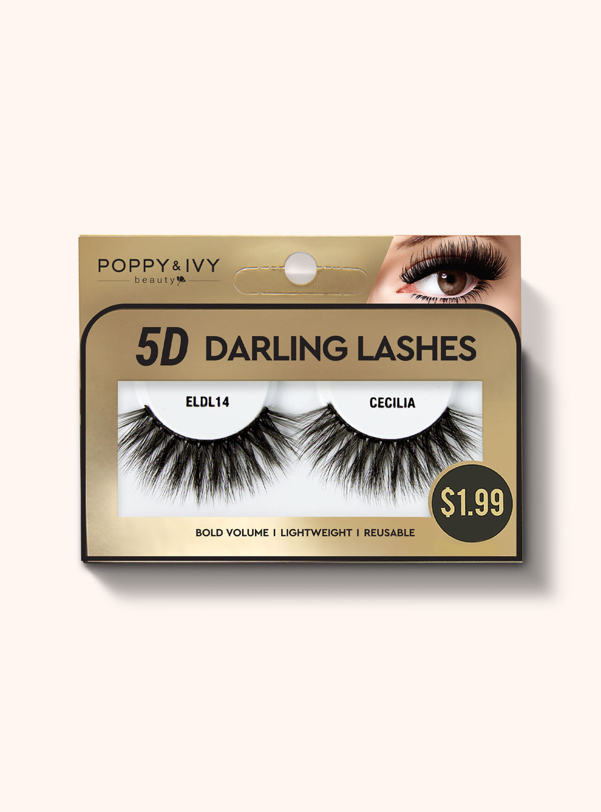 Poppy & Ivy 5D Darling Lashes || Cecilia