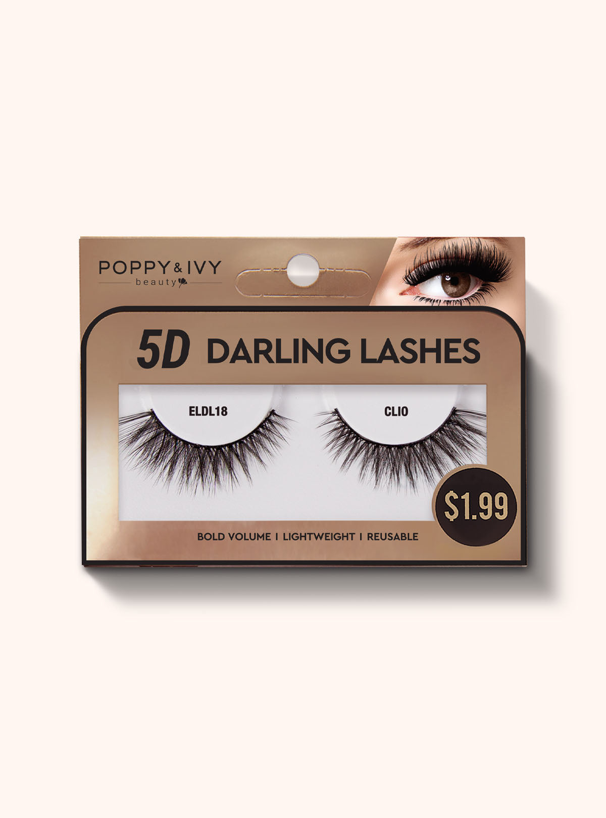 Poppy & Ivy 5D Darling Lashes ELDL18 Clio