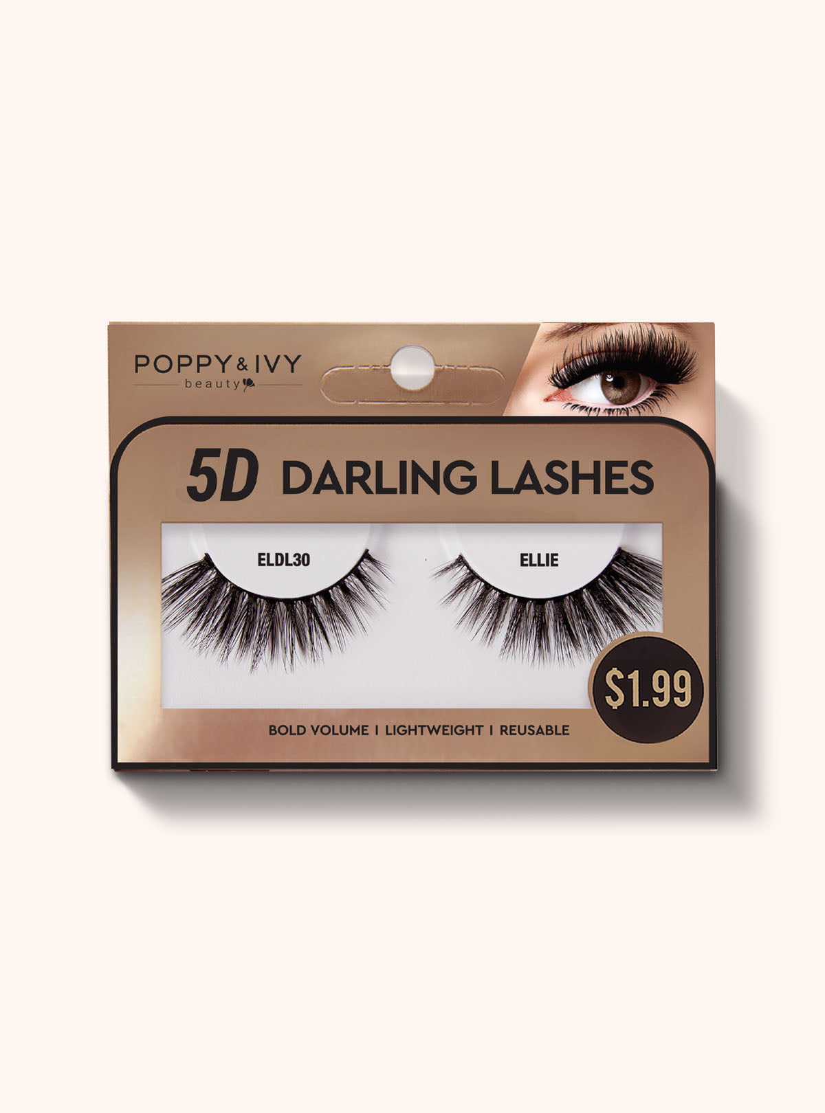 Poppy & Ivy 5D Darling Lashes ELDL30 Ellie