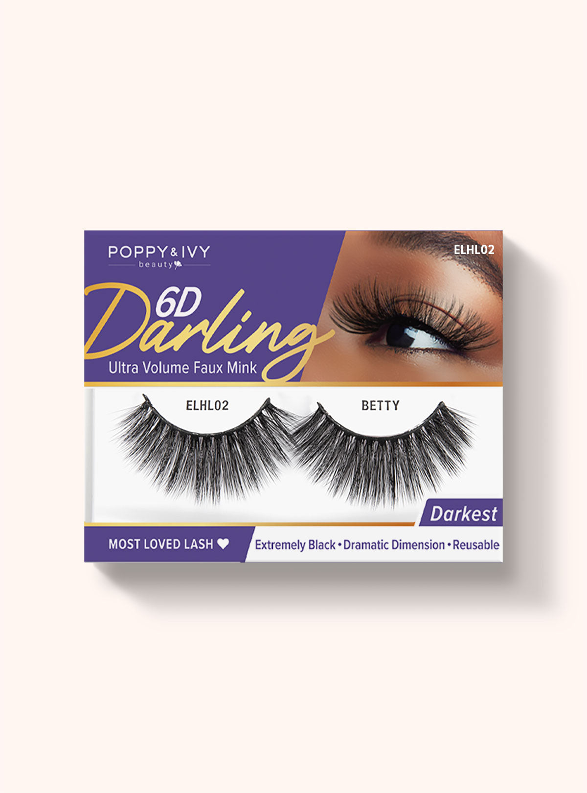 Poppy & Ivy 6D Darling Lashes || Betty