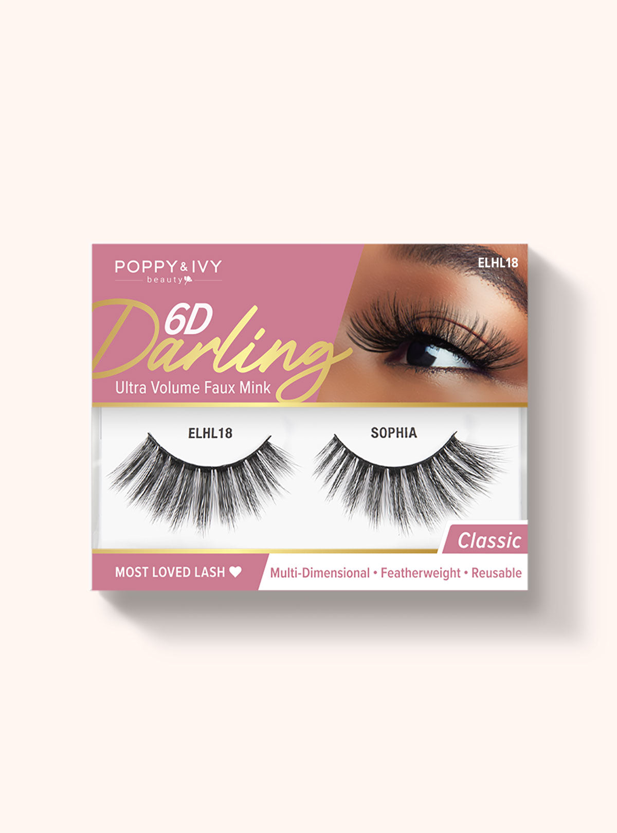 Poppy & Ivy 6D Darling Lashes || Sophia