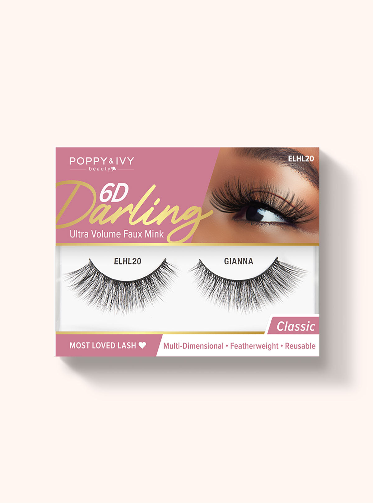 Poppy & Ivy 6D Darling Lashes || Gianna