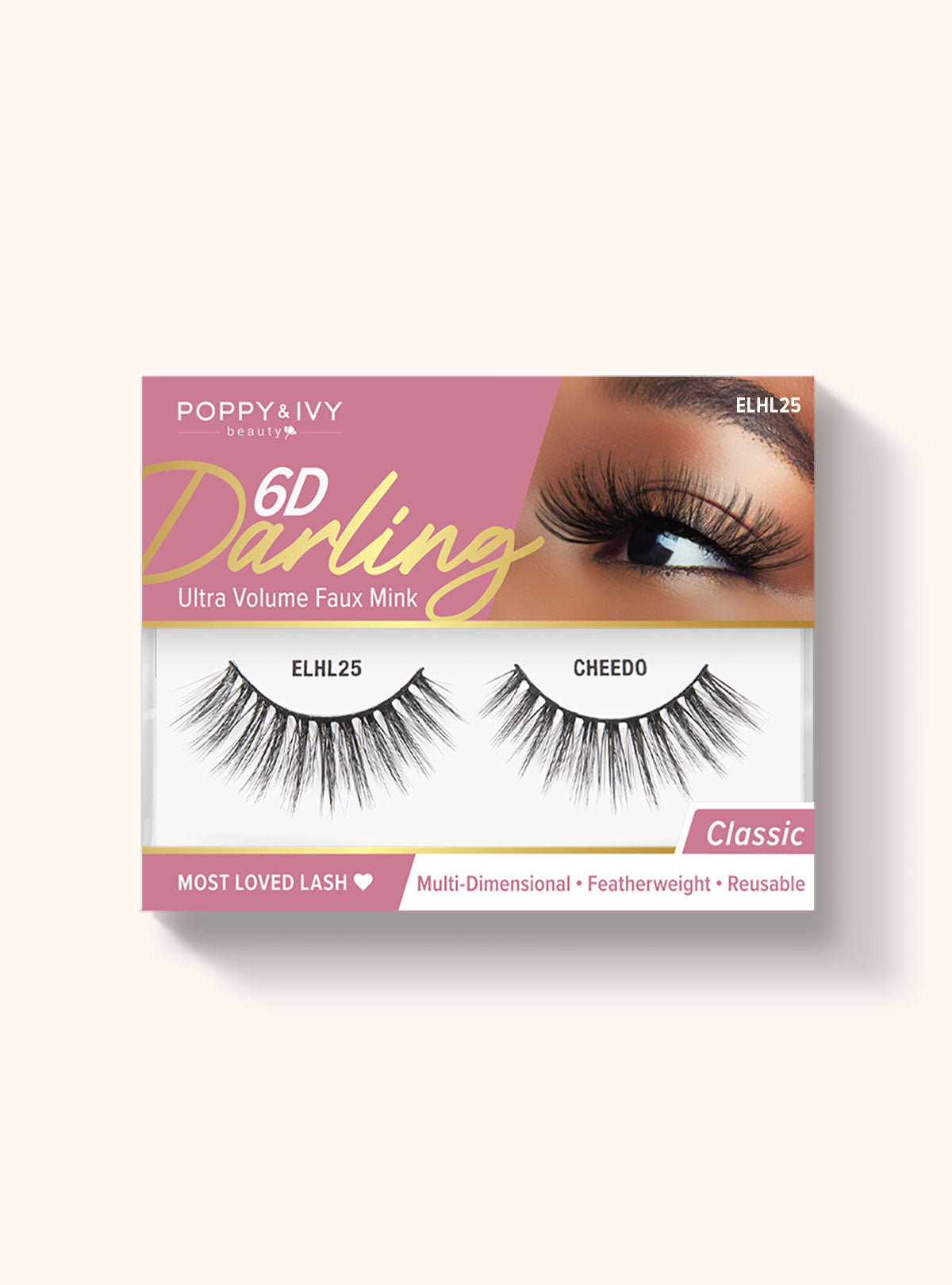 Poppy & Ivy 6D Darling Lashes || Cheedo