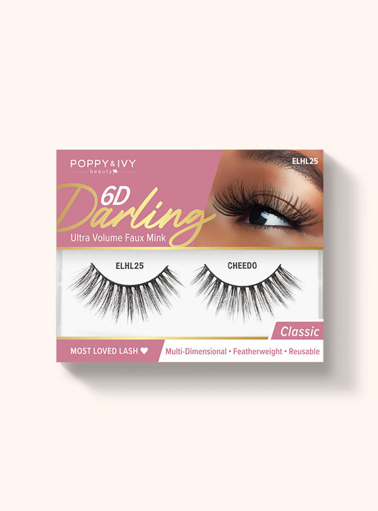 Poppy & Ivy 6D Darling Lashes || Cheedo