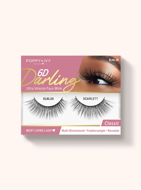 Poppy & Ivy 6D Darling Lashes || Scarlett