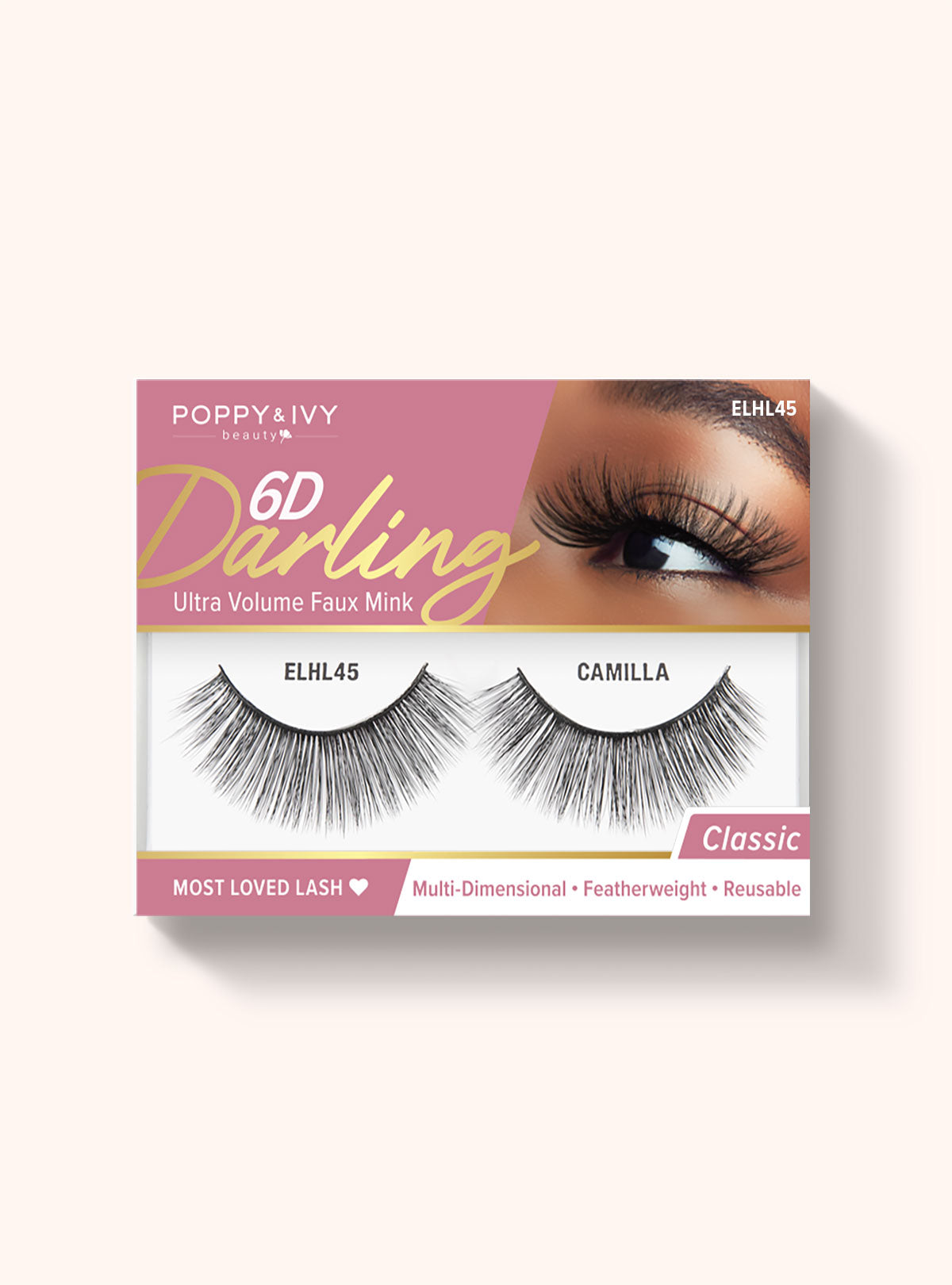 Poppy & Ivy 6D Darling Lashes || Camilla