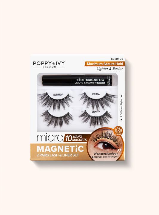 Prima Micro Magnetic Lash & Liner Set