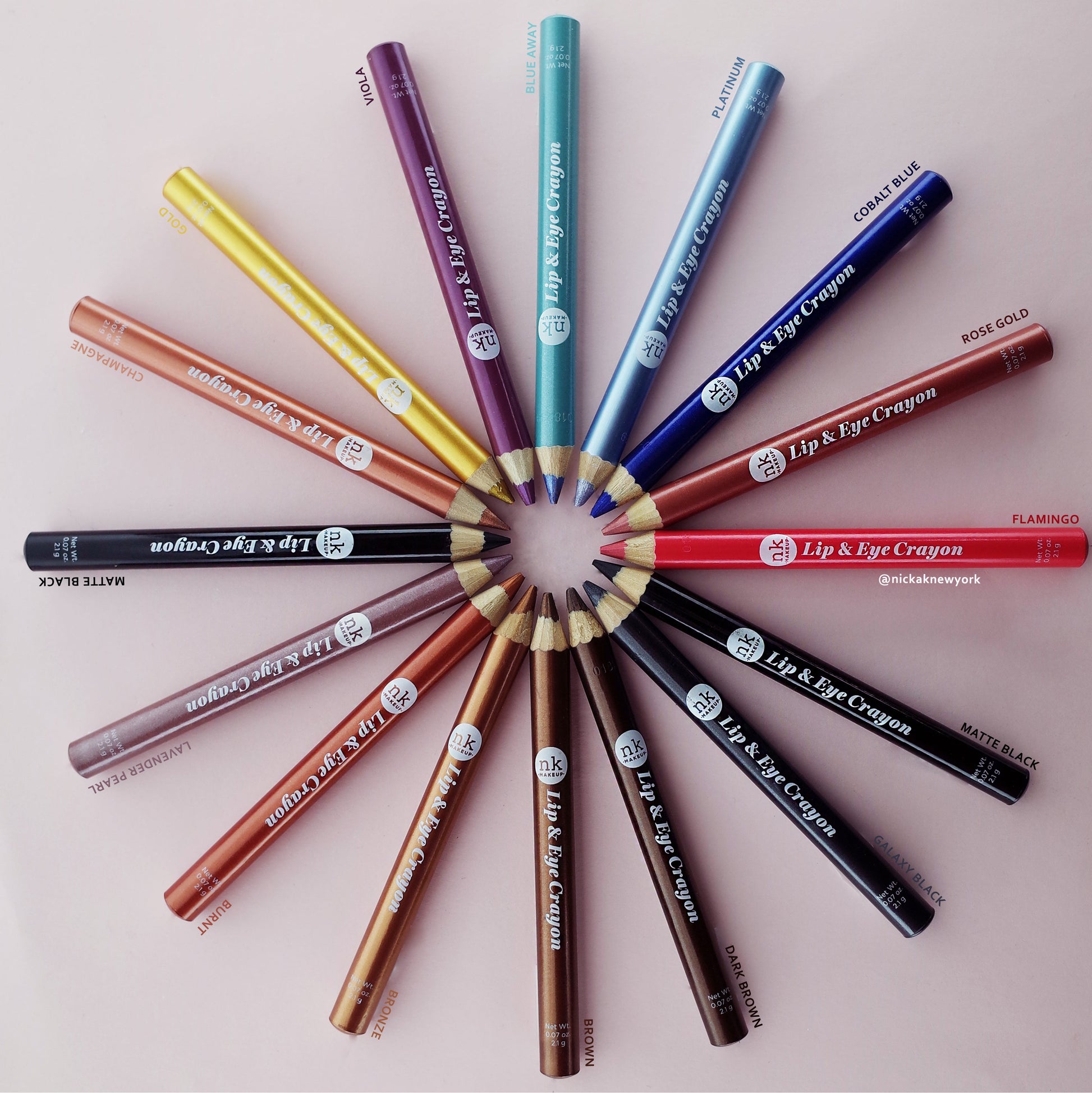 Lip & Eye Crayon | Lips by Nicka K