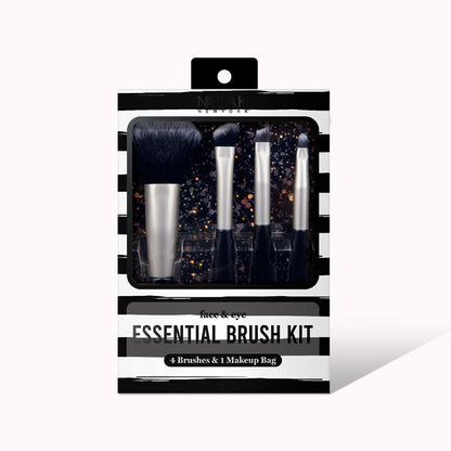 ESSENTIAL BRUSH KIT - Travel Size (Black)