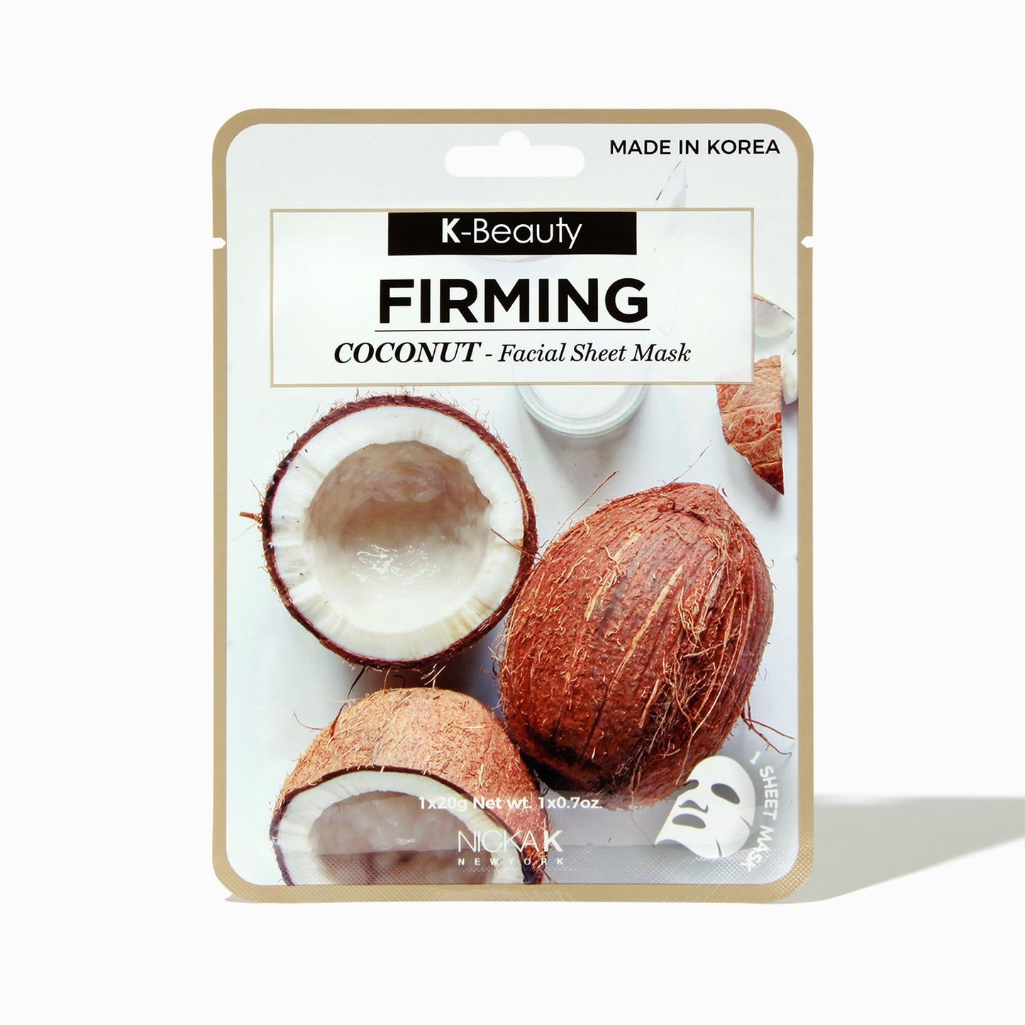 FACIAL SHEET MASK - COCONUT