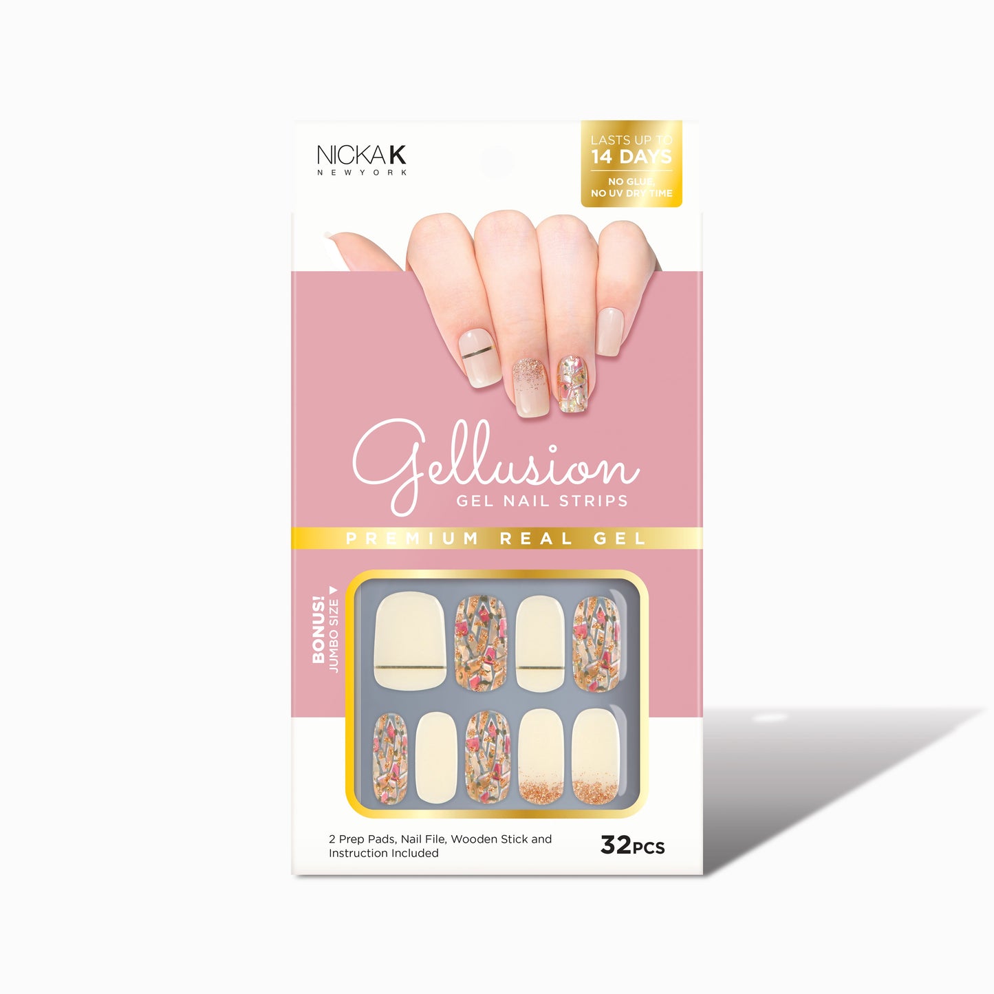 GELLUSION GEL NAIL STRIPS