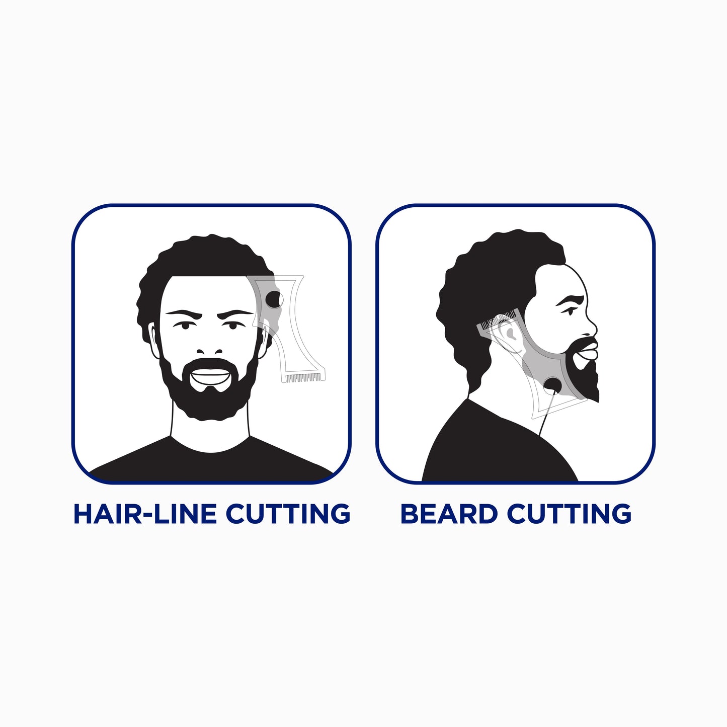 HAIR & BEARD LINE GUIDE